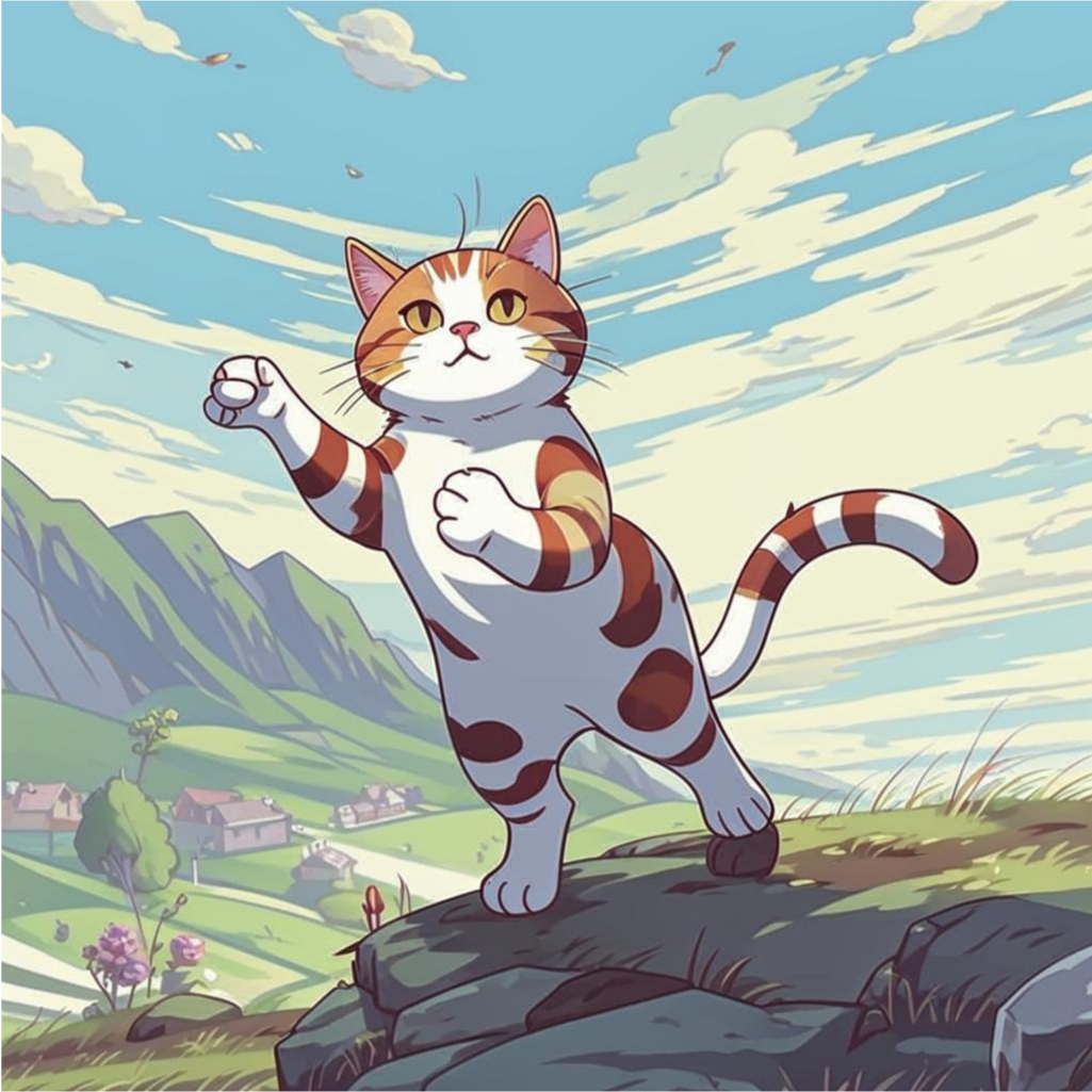 Привет кот